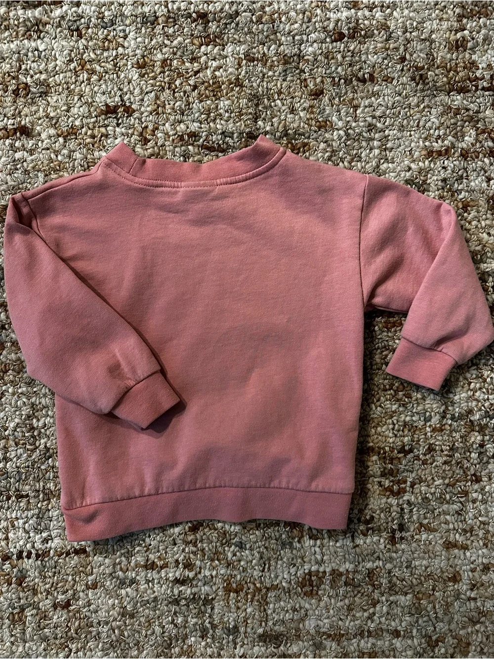 Patagonia Kids Dusty Pink Mountain Logo Sweatshirt